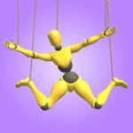 string puppet show android application logo